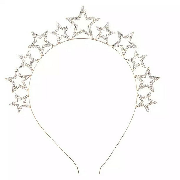 Diadema navideña con astas, copo de nieve, Feliz Navidad, HOHOHO, pentagrama, pinza para el pelo de Feliz Año Nuevo, accesorios para el cabello