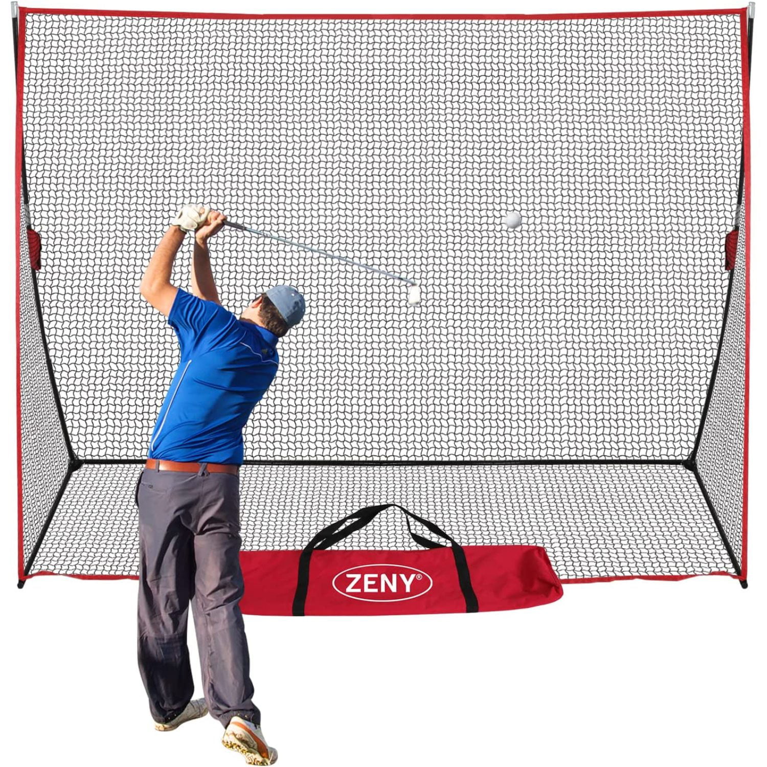 Golf Net 10x7 feet Golf Hitting Net for Backyard Driving Range, Indoor  Outdoor, Garage Golf Practice Net with Carrying Bag 