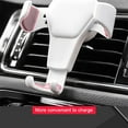 thumbnail image 2 of maskred Support Réglable pour Évent de Voiture Universel Antidérapant Blanc 1Ensemble, 2 of 6
