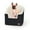 Black/Cream, variant on K&H Pet Products Bucket Booster Dog Car Seat Knockdown Gray/Gray Large