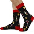 thumbnail image 3 of Soft Unisex Cotton Socks Funny Novelty Socks Great Christmas Gift for Men Women Game Lovers, 3 of 5
