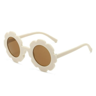 KITPIPI New Children Sunglasses Flower Round Cute Kids Sun Glasses For Boys Girls Sunglasses Lovely Baby Eyeglass Ultraviolet-proof S9G3