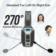 thumbnail image 4 of Trucker Bluetooth Headset with Microphone with AI Noise Cancelling & Mute Button Wireless Headphones 60 Hrs Working Time for Home Office Remote Work Zoom, 4 of 7
