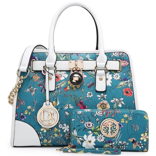 Bolso de mano Dasein de diseñador para mujer con cartera a juego