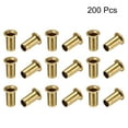 thumbnail image 3 of Unique Bargains Hollow Rivet,5mm x 10mm Through Hole Copper Hollow Rivets Grommets Double-sided Circuit Board PCB 200 Pcs, 3 of 3