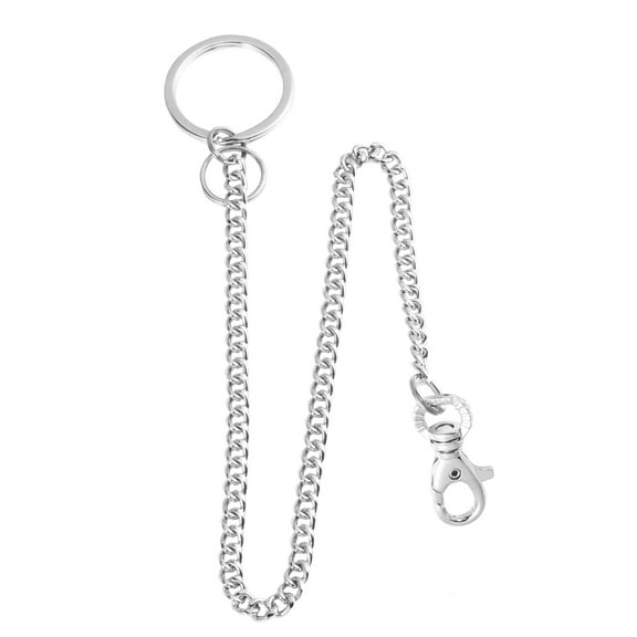 Hemoton Silver White Keychain Small Accessories Keychain Size 1