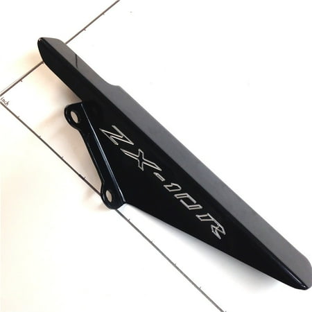 - HTT-MOTOR Aluminum Motorcycle Black Chain Guards Cover for 2004 2005 Kawasaki ZX10 ZX10R