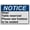 Warning Sign 5, variant on Industrial Caution Sign Information Sign (Fryer hood) 8 in" x 12 in" UV Resistant Indoor Outdoor Workplace Industrial Caution Warning Sign