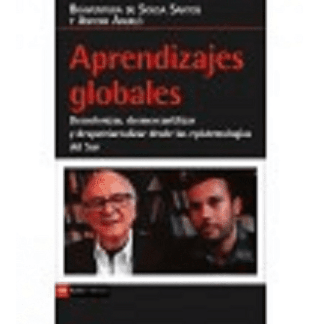 Libro Aprendizajes Globales Tapa Blanda, Autor Boaventura De Souza Santos, Editorial Icaria