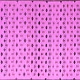 thumbnail image 1 of Ahgly Company Indoor Square Solid Purple Modern Area Rugs, 6' Square, 1 of 4