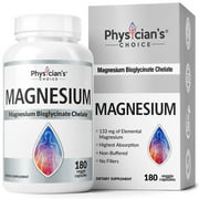 Physician's Choice, Elemental Magnesium Capsules, 180 Ct.