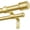 Gold, variant on Double Curtain Rod 32 to 86 Inch, 1 Inch Heavy Duty Double Curtain Rods for Windows 20 to 82 Inches(1.7-6.8 ft), Telescoping Drapery Rod with Simple End Finials, Gold