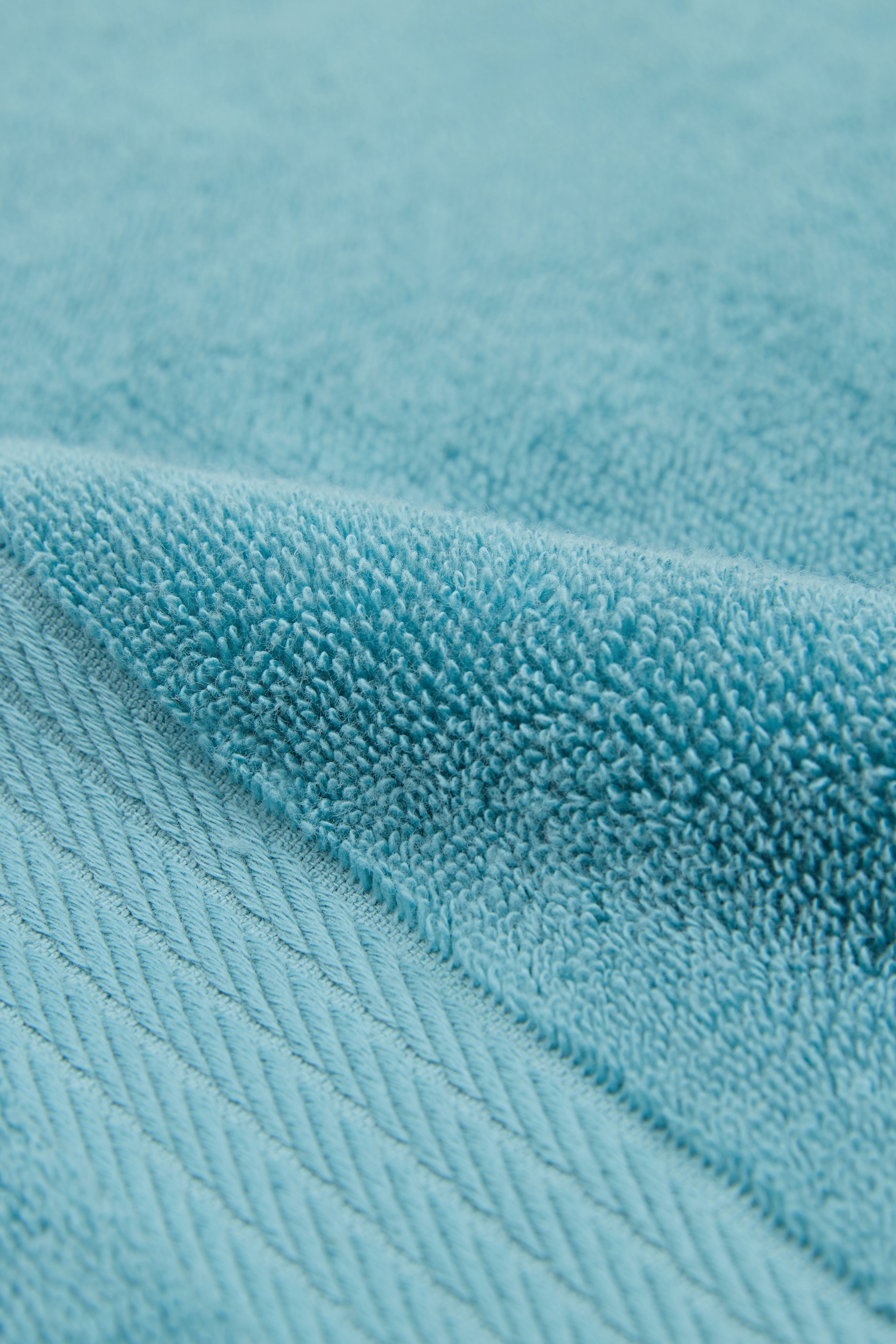 Ozdilek 6-Piece Washcloth Set 13x13 Bath Towels 100% Turkish Cotton, 600 GSM, Soft, Gentle on Sensitive Skin, Multi-Purpose Use, Washable, Reusable, Ideal for Baby Care & Spa 6 Towels  (Milky Blue)