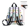 thumbnail image 5 of FORMRS School Backpack with Front Zippered Pocket 12" Student Travel Daypack, Purple Easter Eggs, 5 of 6