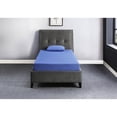 thumbnail image 6 of 7-inch Full Size Blue Polyester Fabric - Gel-Infused Memory Foam for Customized Support - Bedroom Use / Enjoy Breathable and Comfortable Sleep, 6 of 6