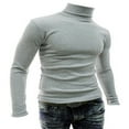thumbnail image 1 of Chandail d'Hiver Chaud en Coton Col Montant pour Hommes, 1 of 5