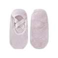 thumbnail image 2 of UTSJKR Womens Cross Strap Backless Pilates Grip Socks, Seamless Invisible Non Slip Yoga Socks, Durable Barre Dance Workout Socks for Indoor Exercise, 1 Pair, 2 of 5