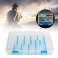 thumbnail image 4 of Caja de aparejos de pesca, cebo desmontable, anzuelos, estuche de almacenamiento, organizador, contenedor YUNYI BRAND Deportes, 4 of 8