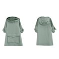 thumbnail image 3 of Birdeem Women Stitching Three-Dimensional Pocket Cute Design Pullover Sweatershirt Tops, 3 of 12