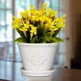 thumbnail image 3 of ATT SOUTHERN INC CRM-030935 12" White Lorna Planter, 3 of 6