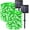 Green, variant on 2 Pack Blue Solar String Lights Outdoor Waterproof, Each 33ft 100 LED Solar Fairy Lights, 8 Modes Copper Wire Mini Christmas Light for Outside Patio Garden Tree Christmas Decorations