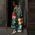 thumbnail image 6 of Iaqnaocc Hawaiian Womens Jumpsuit Plus Size Sleeveless Floral Print Jumpsuits Overalls Boho Beach Vacation Rompers for Women Summer Casual Loose Spaghetti Strap Overalls for Women Green 3XL, 6 of 6