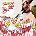 thumbnail image 6 of Yayeee Faucet Mat for Kitchen Sink 30" Diatomite Long Splash Guard Pad, Red Lobster, 2 Pack, 6 of 7