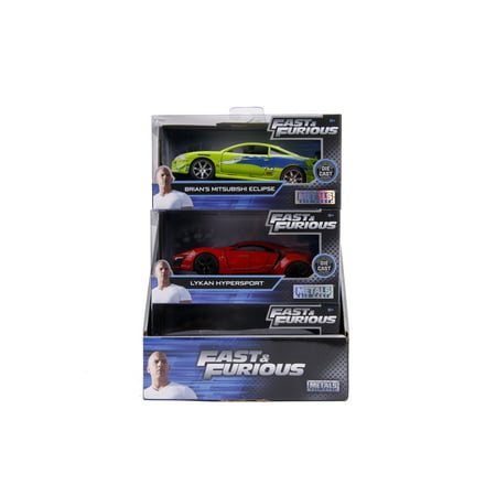 Fast & Furious 1:32 Scale Diecast Car by Jada Toys - Assortment May
