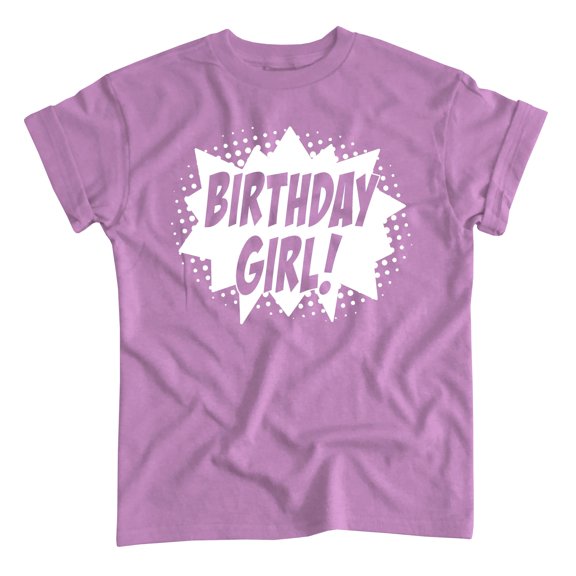 Superhero Birthday Girl! Kids T-Shirt
