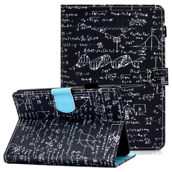 Kindle Paperwhite Case(11th Generation, 2021), Allytech PU Leather Multi-Angle Viewing Folio Stand Auto Wake Sleep Case for Amazon Paperwhite E-Reader 6.8"/Paperwhite Signature Edition, Equation