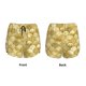 thumbnail image 3 of Balery Mermaid Fish Scale Pantalones cortos deportivos para mujer con forro y dos bolsillos, elásticos, para entrenamiento, gimnasio, yoga-XX-Large, 3 of 7