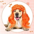thumbnail image 4 of C Pelucas para Mascotas Pelucas para Gatos y Perros Cosplay Divertido Gorros para Mascotas Pelucas para Perros y Gatos con Bandas Elásticas Ajustables, 4 of 10