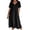 Black, variant on Hontri Women's Casual Dress, Womens Dress Summer Long Dresses with Pockets Sky Blue L