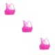 thumbnail image 5 of Jumpingount Sujetadores deportivos Material premium Sujetador de fitness Deporte Prop Back Sweet Gift Diseño único para mujer Chica Rose Red S Type1 NO1 Jumpingount CBP362461, 5 of 6