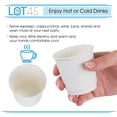 thumbnail image 3 of Lot45 Espresso Cups Disposable 4oz Coffee Cups - 500pk Double Wall Paper Cups, 3 of 7