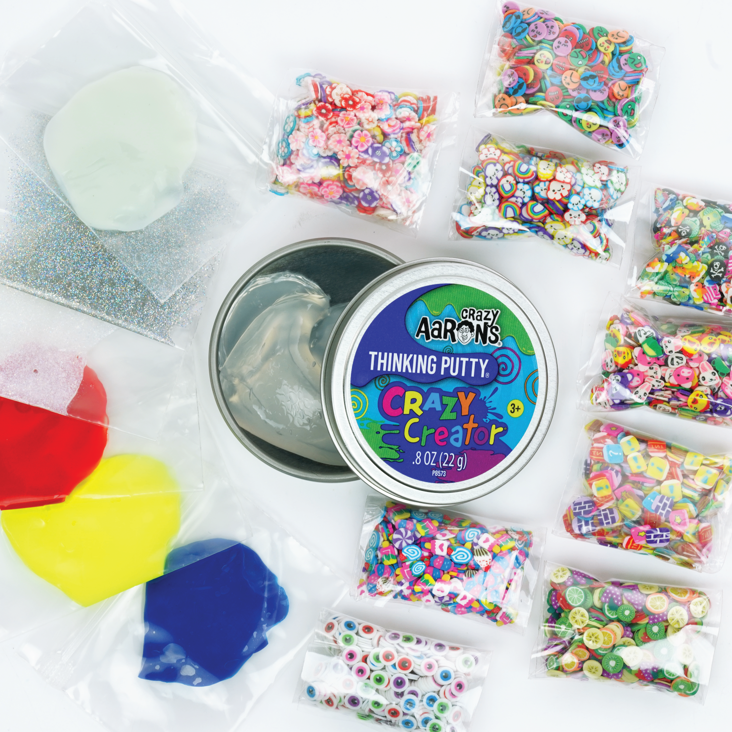 Crazy Aaron’s Crazy Creator Putty Kit, Ages 3 and Up