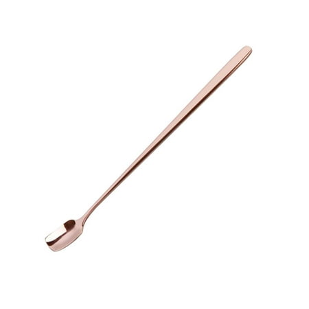 

Long Handle Stirring Spoon Stainless Steel Mixing Spoon For Iced Tea Coffee Cocktail Milkshake Cold Drink Rose Gold