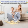 thumbnail image 7 of Dbuoem Rocker Chair,Stuffed Plush Ride-on Rocking Horse,with Music Sound, 7 of 7