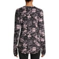 thumbnail image 2 of ClimateRight by Cuddl Duds Women's Warm Stretch Fleece Long Sleeve Crew Neck Thermal Base Layer Top, Sizes XS to 4X, 2 of 6