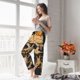 thumbnail image 5 of Fotbe Grim Coffee Skull Pantalones de Pijama para Mujer, Pantalones de Dormir, Pantalones Pj con Cordón y Bolsillos-X-Large, 5 of 6