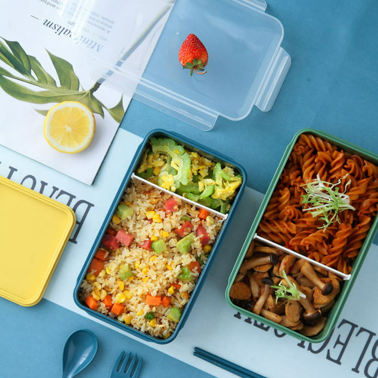 Dream Lifestyle 720ML Bento Lunch Box , Leak-Proof Plastic Bento