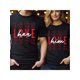 thumbnail image 1 of 1pc-Love Him And Love Her Couple Matching Shirt, Valentines Couple Shirt, Love Him Shirt, Love Her Shirt, Matching Love Shirt, Valentine Sweater -180g 100% cotton one-sided printed crew neck short sl, 1 of 5