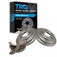 thumbnail image 1 of TRQ Rear Brake Drum & Shoe Kit Set for Honda Civic DX LX LX-S HF New, 1 of 4