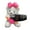 Rose bow, variant on Plush Car Decoration, Playful Dashboard Accessory for Gear & Wiper Reflector, Interior Adornment