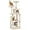 Beige, variant on PRZL 70.5in Cat Tower, Multi Level Cat Tree Kitten Condo with 2 Condos & 2 Plush Perches & Scratching Post & Dangling Ball for Medium/Large Cats Dark Gray