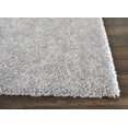 thumbnail image 4 of Nourison Malibu Shag Solid Shag Silver Grey 6'7" x SQUARE Area Rug, (7' Square), 4 of 8
