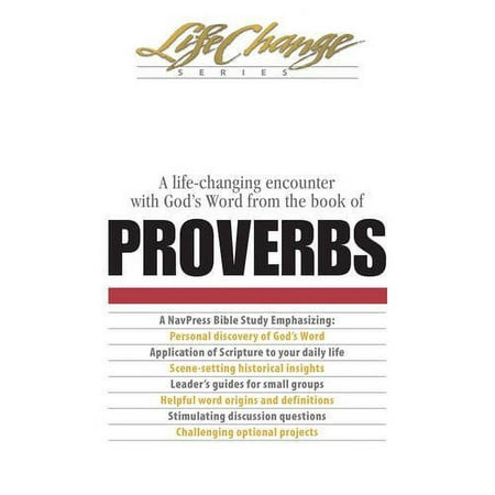 LifeChange Proverbs, (Paperback)