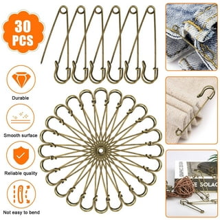 400 PACK EXTRA LARGE SAFETY PINS 1-3/4 Diapers Sewing Crafting Jewelry  Beading
