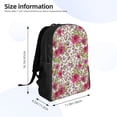 thumbnail image 4 of Haiem Rose Mix Leopard 4 Backpack - Stylish and Durable 15-inch Laptop Backpack with Waterproof Oxford Fabric, 4 of 8