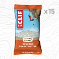 thumbnail image 2 of Protein Bars CLIF Bar, mantequilla de cacahuete crujiente, paquete de 15, 2 of 9